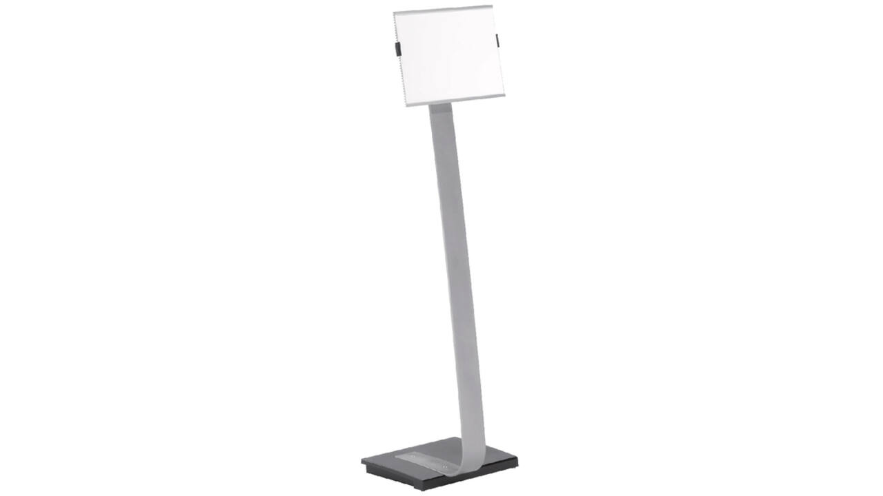 Folderstandaard Durable 4812 vloerstandaard A4 aluminium
