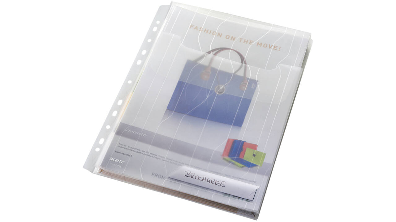 Combifile Leitz harmonica zichtmap A4 PP transparant