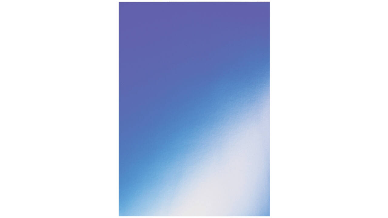 Voorblad GBC A4 chromo karton 250gr blauw 100stuks