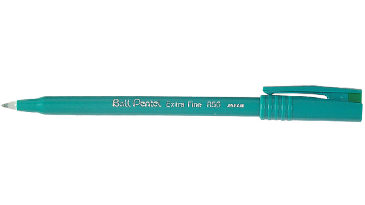 Rollerpen Pentel R56 fijn groen