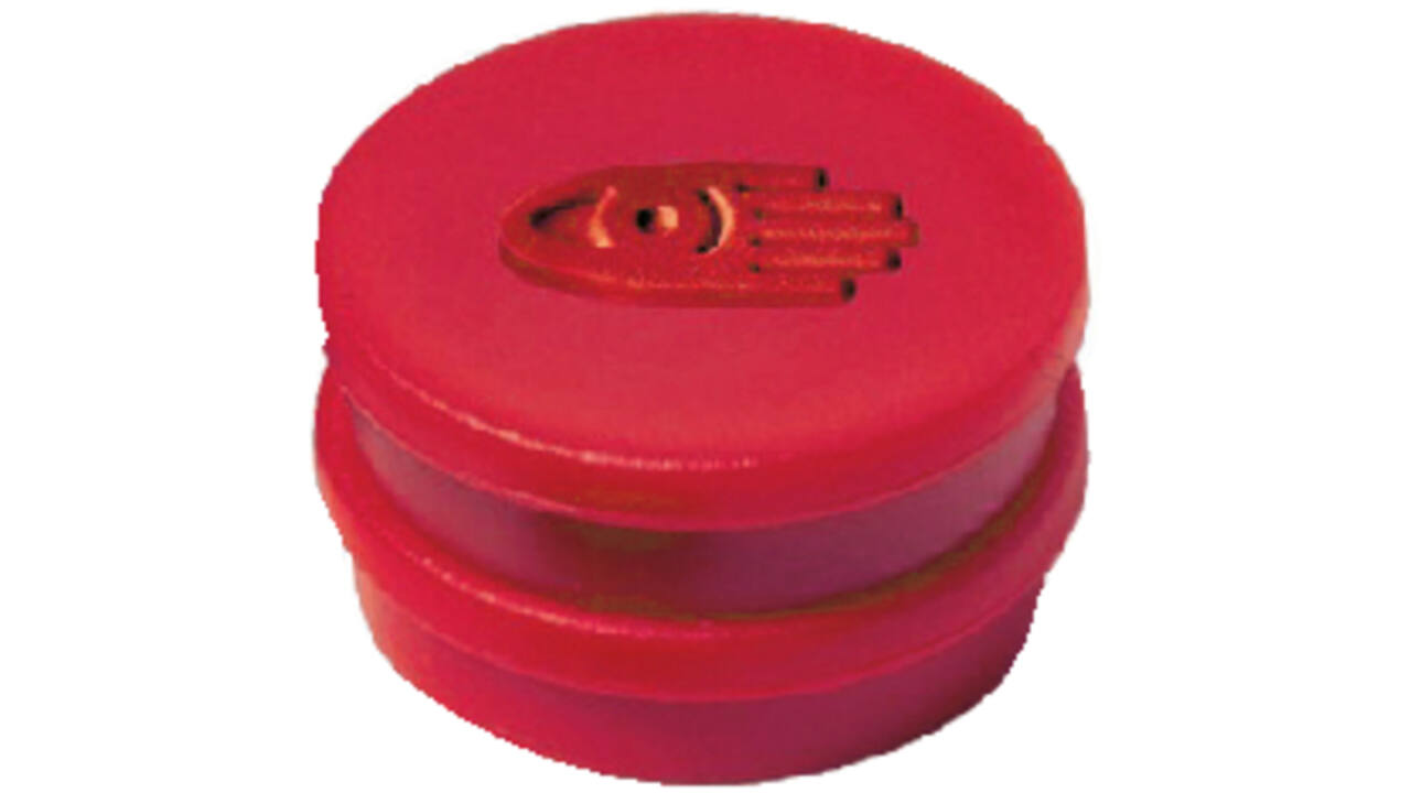 Magneet Legamaster 30mm 850gr rood
