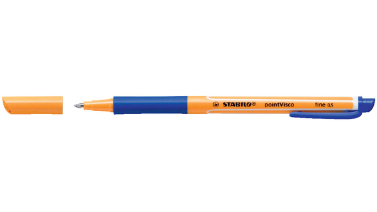 Rollerpen STABILO PointVisco 1099/41 fijn blauw