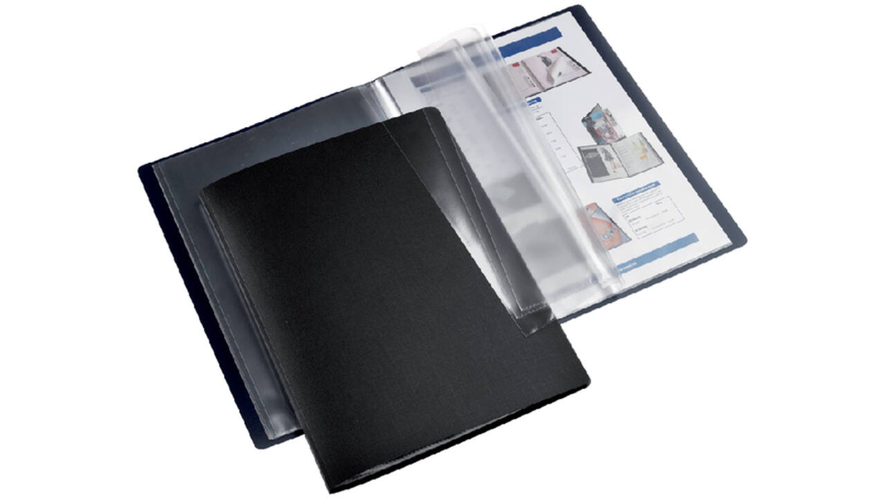 Showmap HF2 flexibel A4 30-tassen zwart