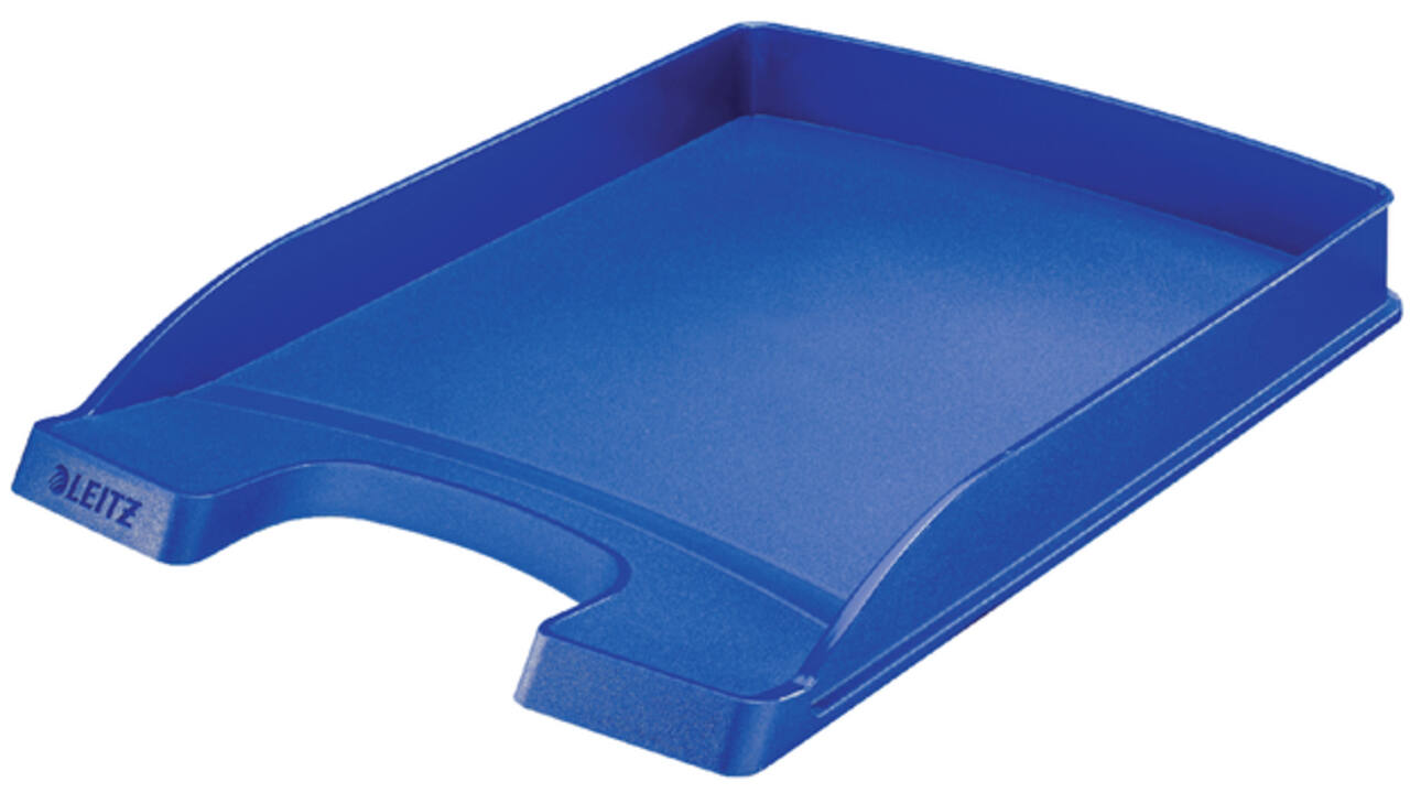 Brievenbak Leitz Plus Slim A4 blauw
