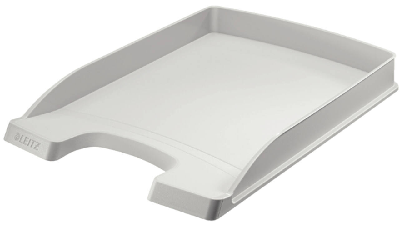 Brievenbak Leitz Plus Slim A4 grijs