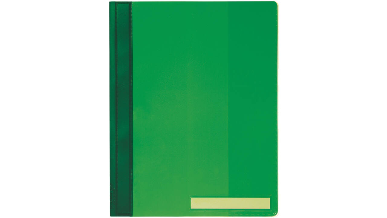 Snelhechter Durable A4 PVC extra breed groen