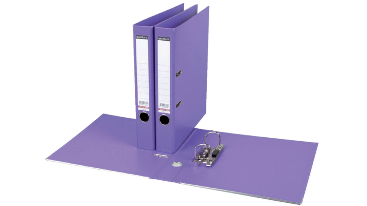 Ordner Quantore A4 50mm PP violet