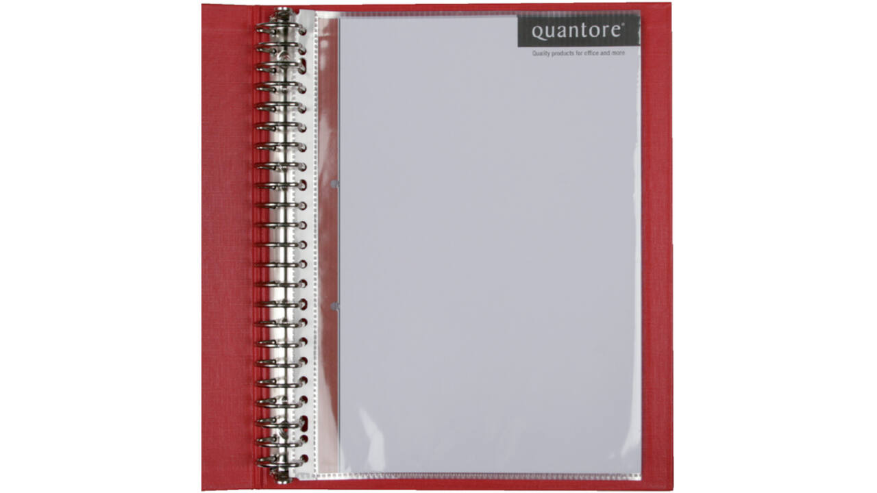Showtas Quantore A4 23-gaats PP 0.08 glad 25 stuks