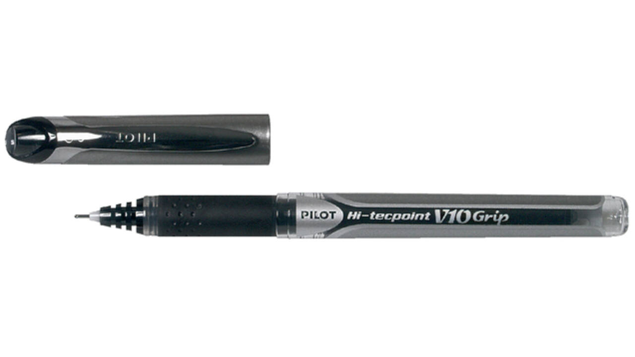 Rollerpen PILOT Hi-Tecpoint Grip V10 breed zwart