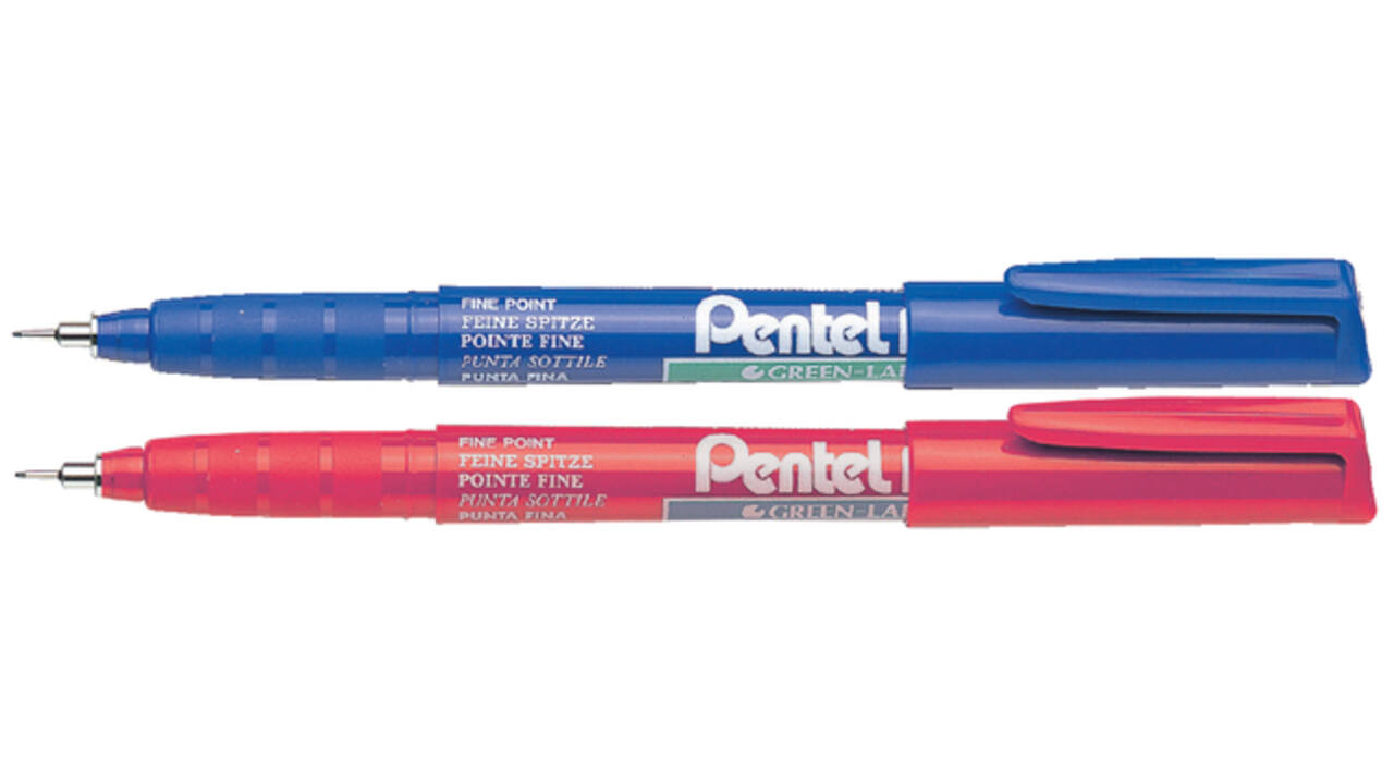Fineliner Pentel NMF50 fijn rood