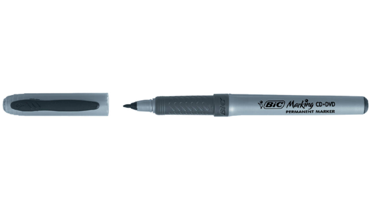 CD marker Bic ultra fijn zwart
