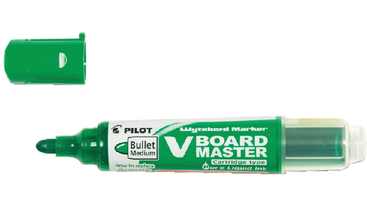 Viltstift PILOT Begreen whiteboard rond medium groen