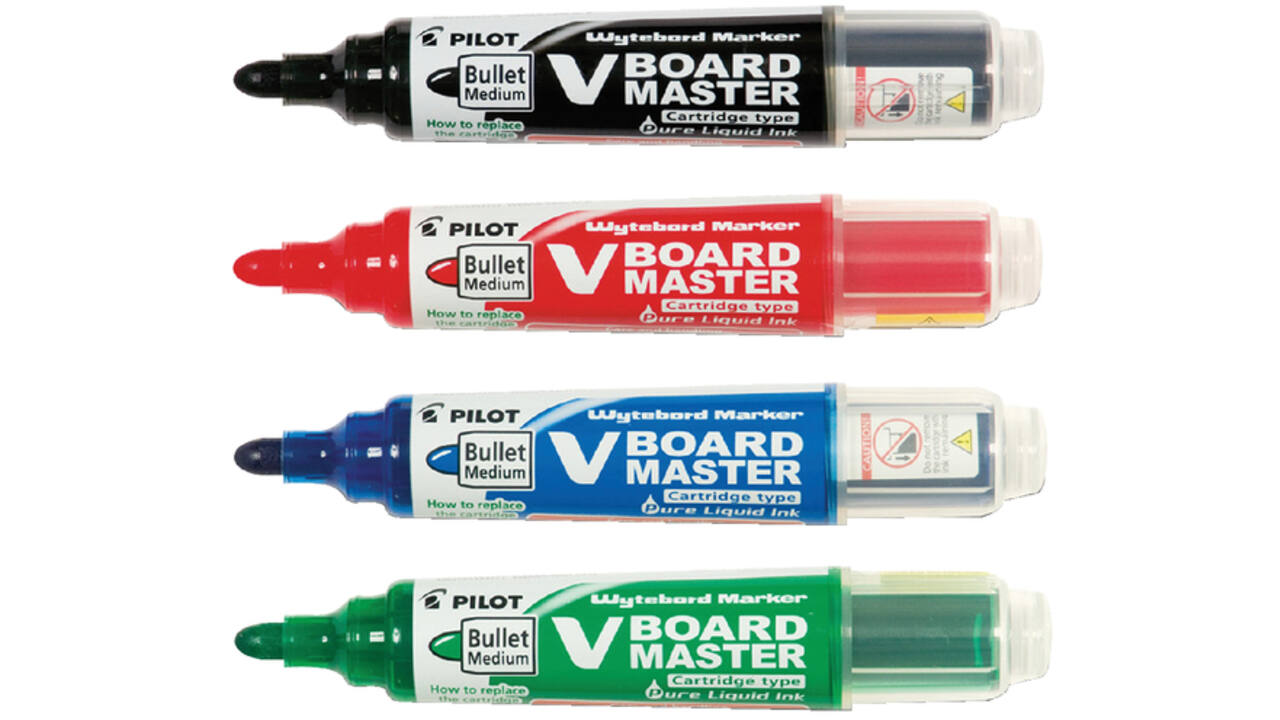 Viltstift PILOT Begreen whiteboard rond medium zwart