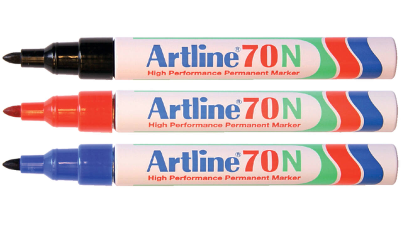 Viltstift Artline 70 rond 1.5mm zwart