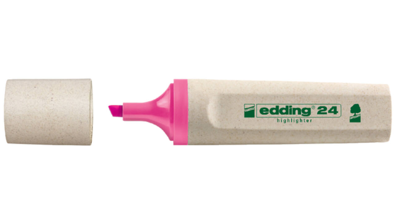 Markeerstift edding 24 Ecoline roze