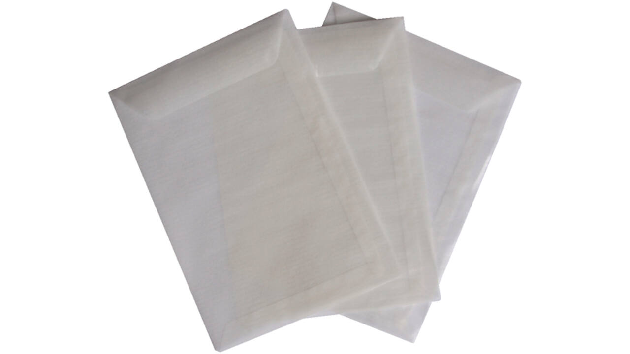 Envelop Quantore loonzak 65x105 50gr pergamijn 1000stuks