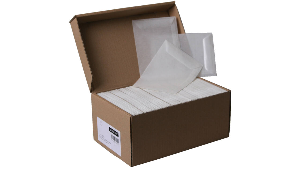 Envelop Quantore loonzak 65x105 50gr pergamijn 1000stuks
