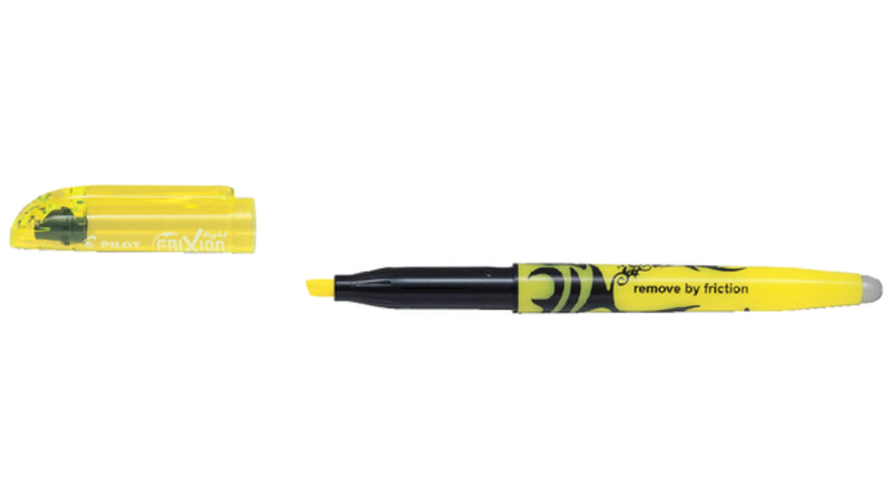 Markeerstift PILOT friXion lichtgeel