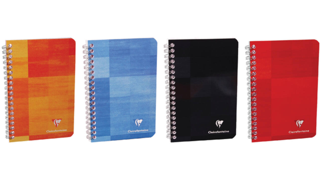 Notitieboek Clairefontaine 165x210mm spiraal lijn