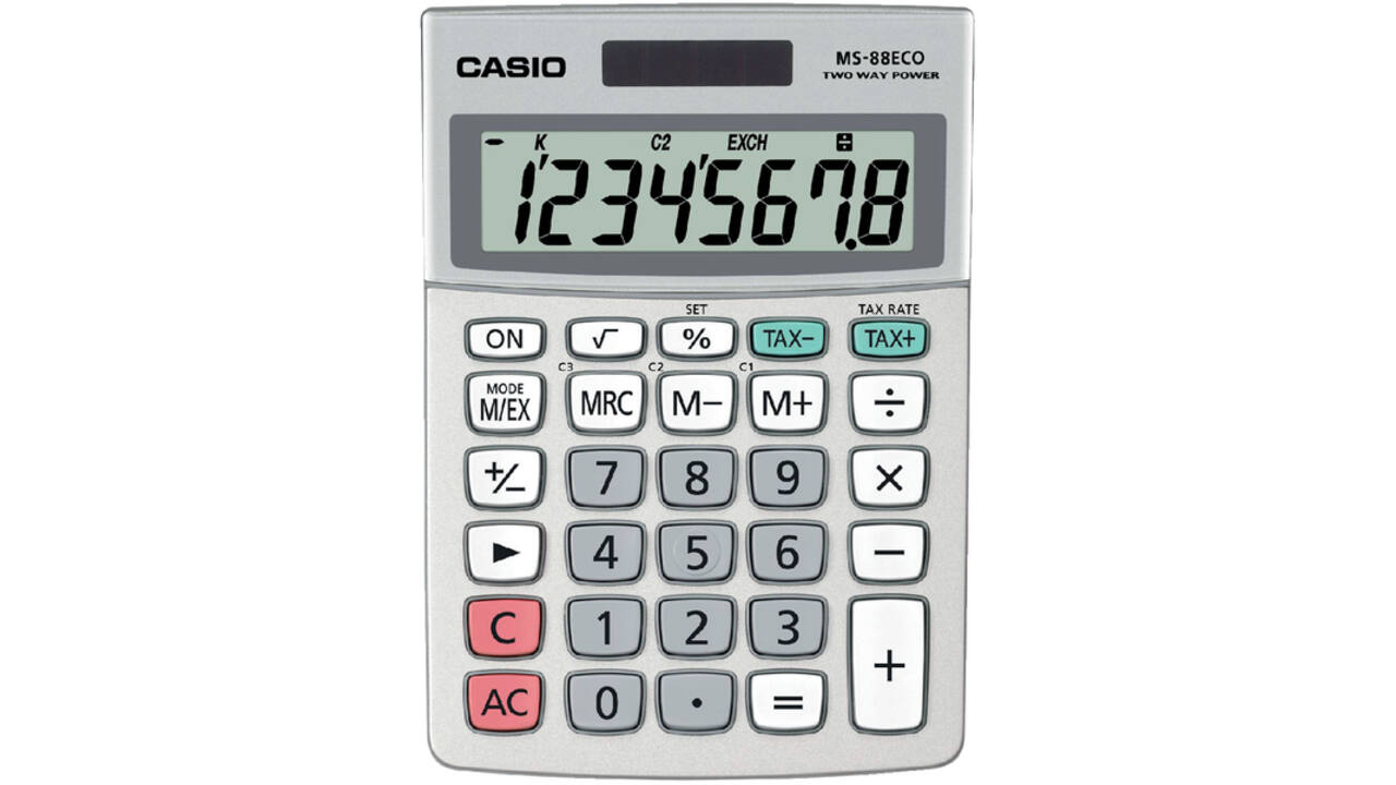 Rekenmachine Casio MS-88ECO