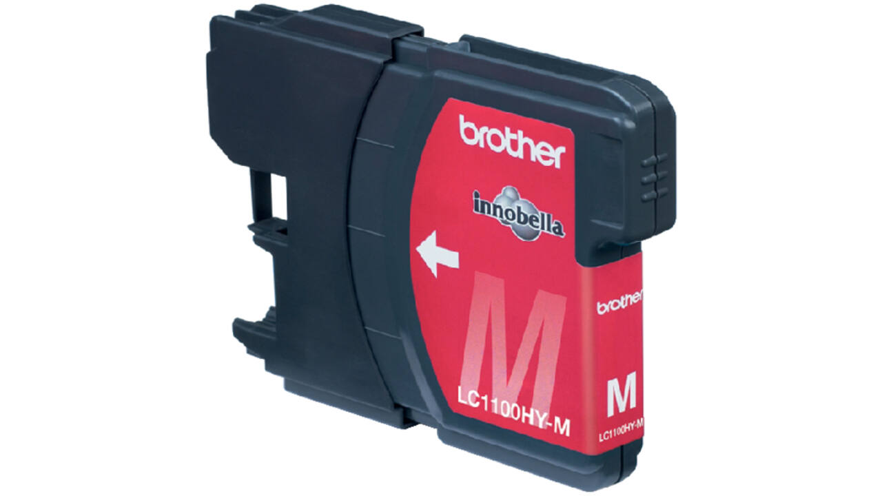 Inktcartridge Brother LC-1100HYM rood