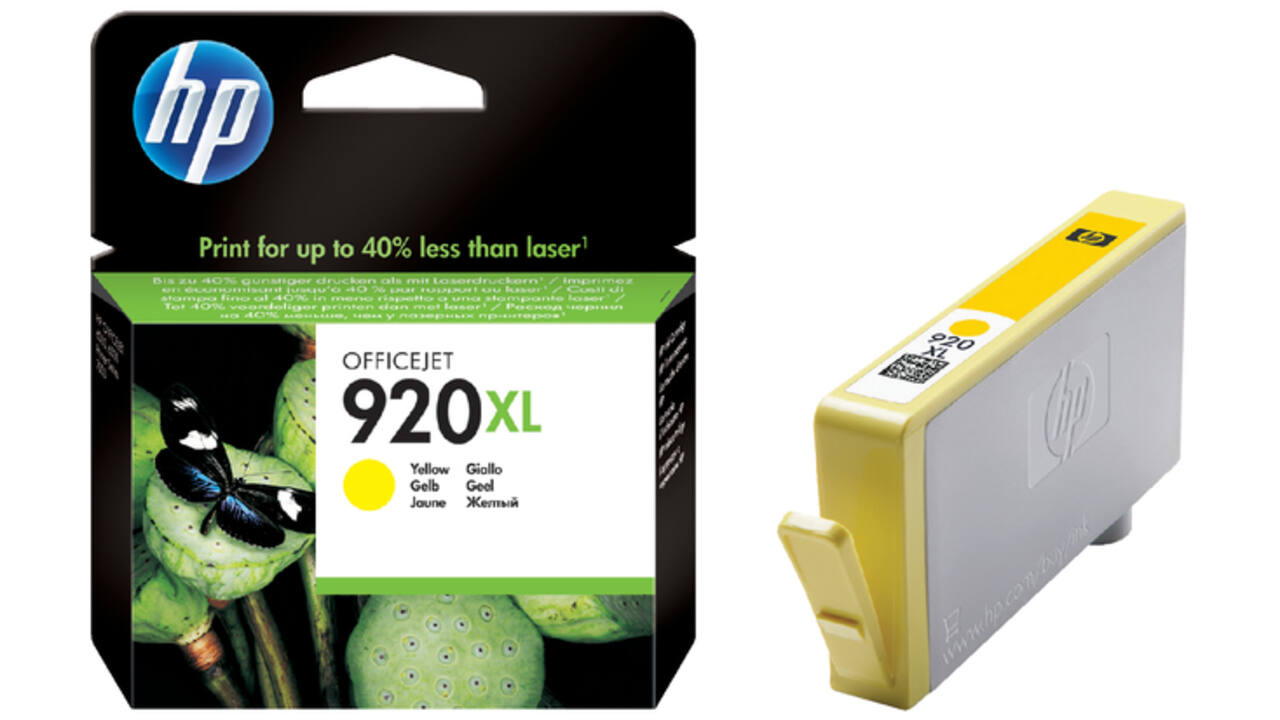 Inktcartridge HP CD974AE 920XL geel