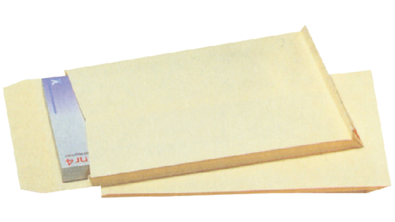 Envelop Quantore monsterzak 229x324x38mm zelfkl creme 125st