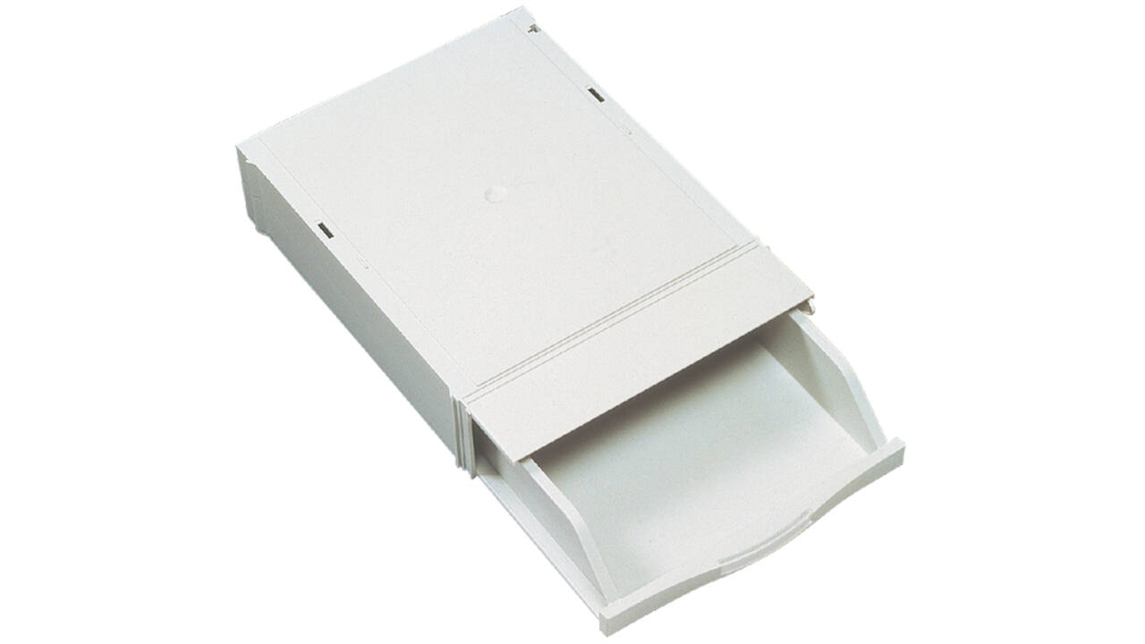 Stapelcassette Djois met schuiflade grijs