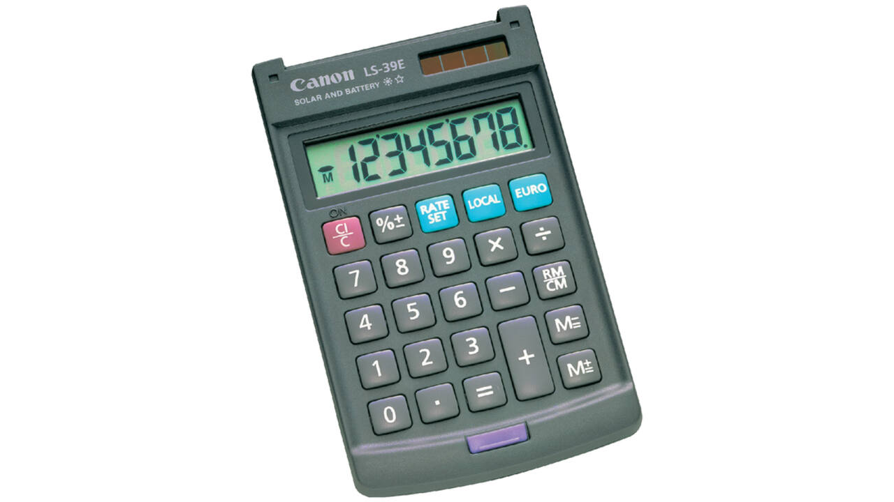 Rekenmachine Canon LS-39E CP