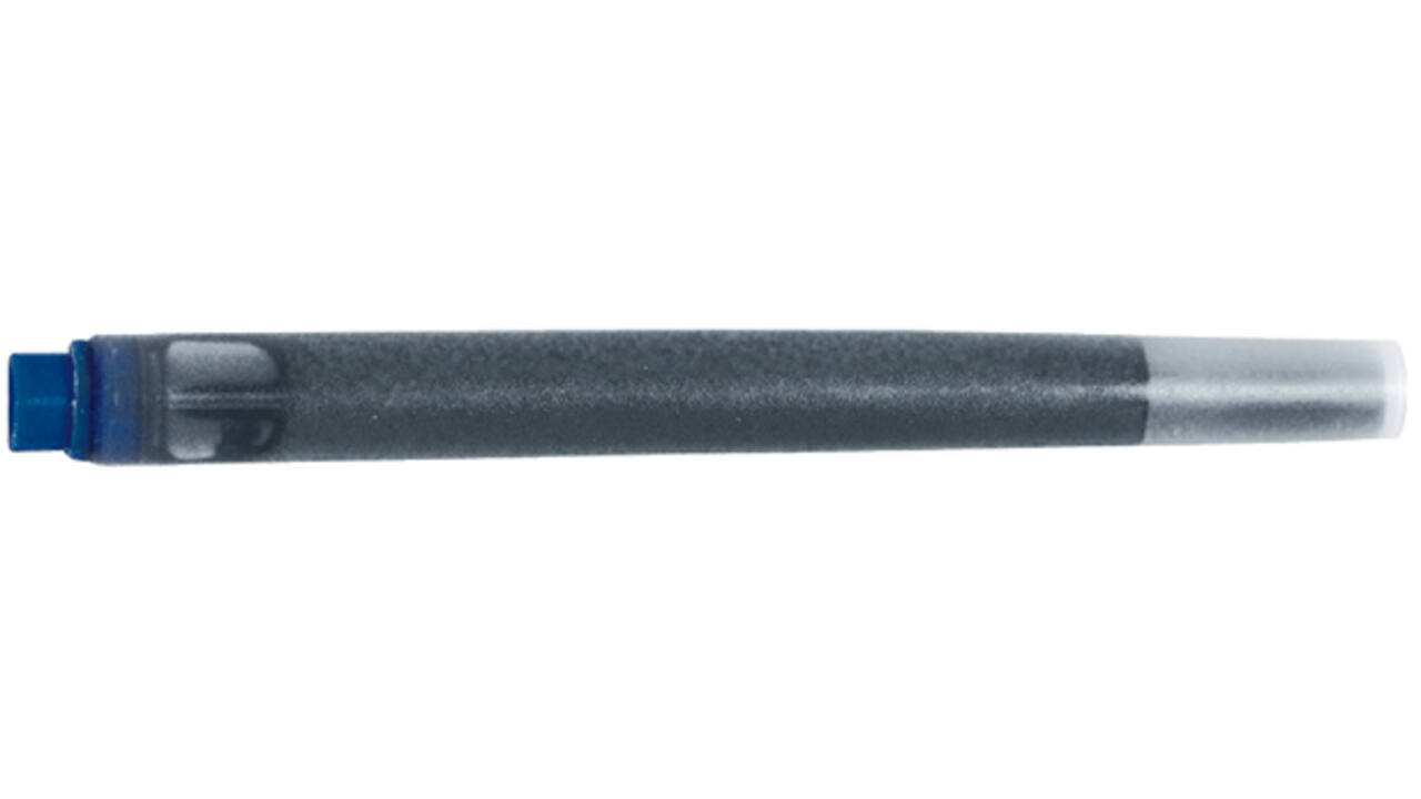 Inktpatroon Parker Quink permanent blauwzwart pak à 5 stuks