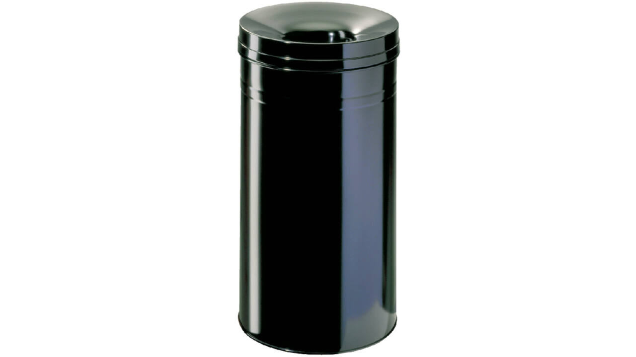 Papierbak met vlamdover Durable 3327-01 60liter zwart