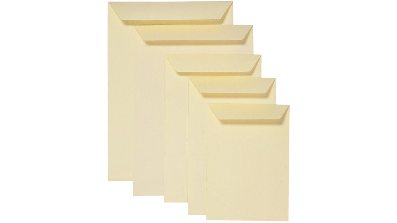 Envelop Quantore akte EA3 312x441mm cremekraft 250stuks