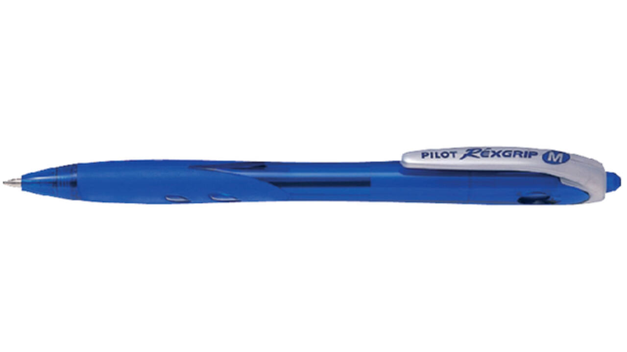 Balpen PILOT Begreen Rexgrip medium blauw