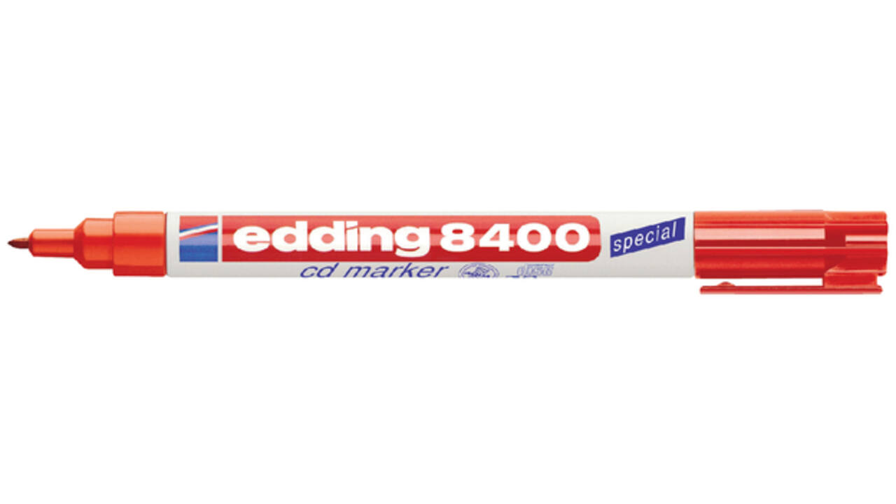 Cd marker edding 8400 rond 0.5-1.0mm assorti etui à 4 stuks