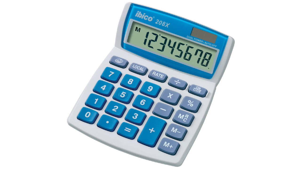 Rekenmachine Ibico 208X