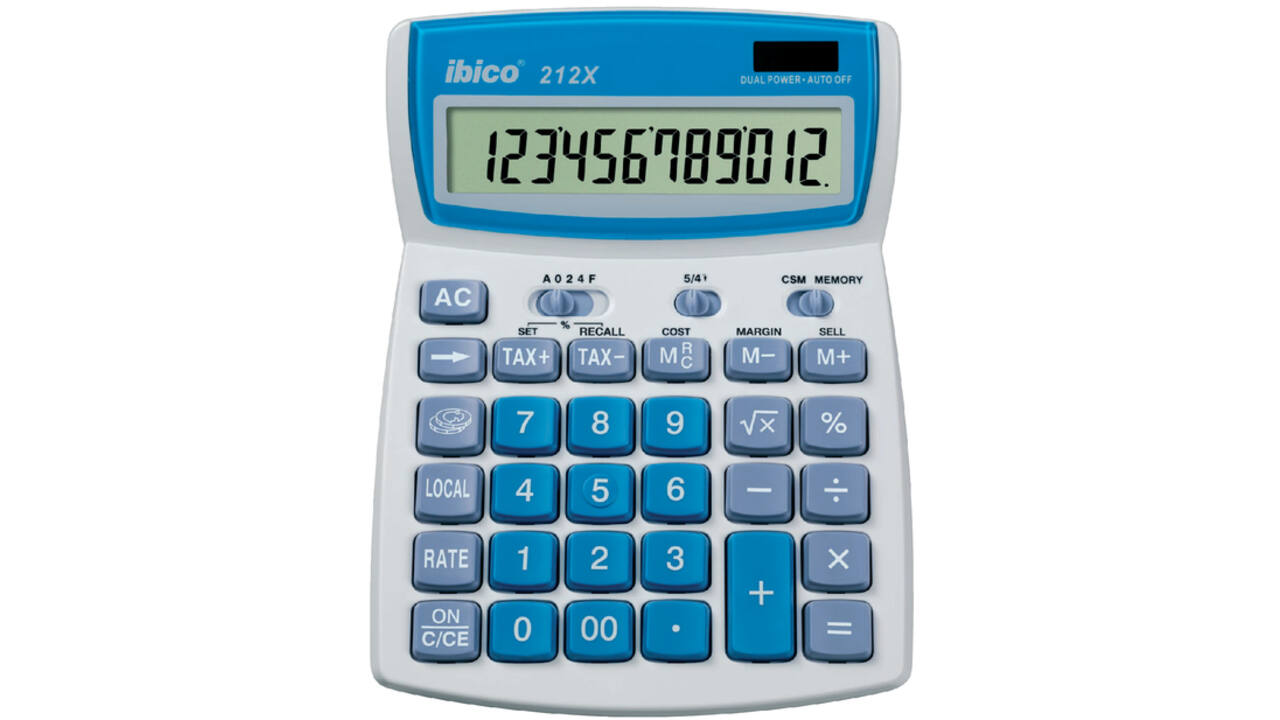Rekenmachine Ibico 212X