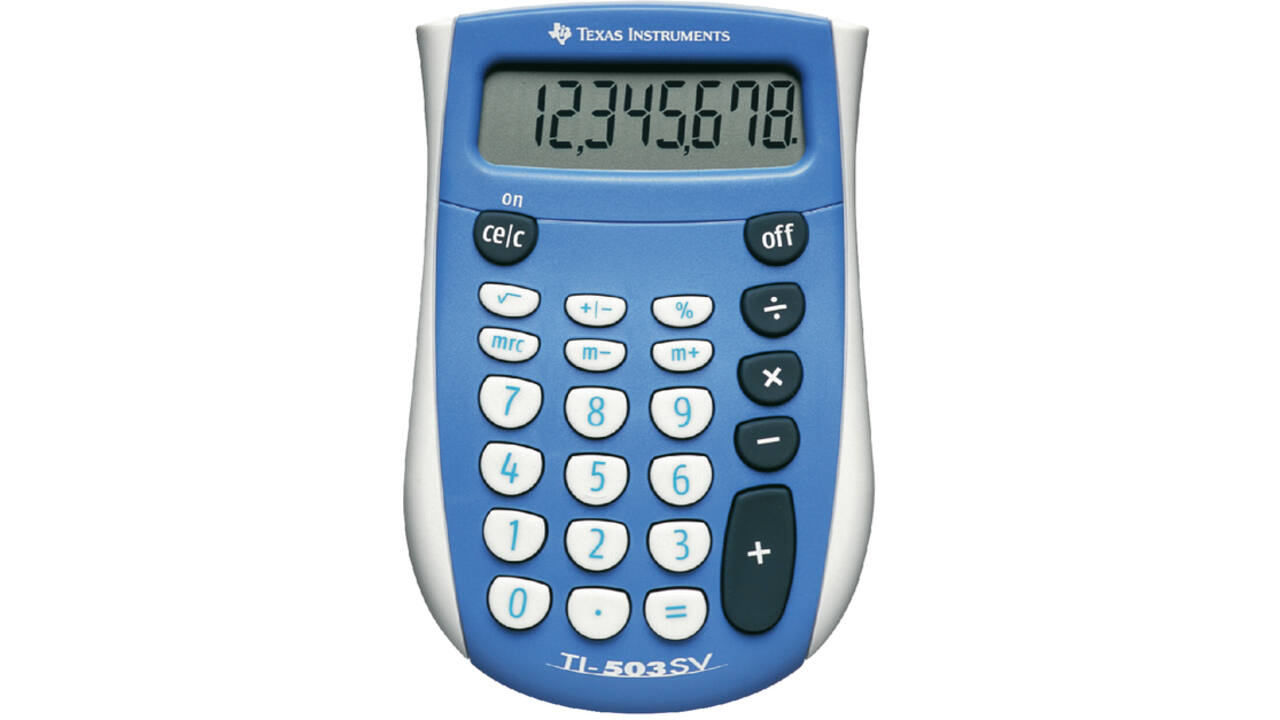 Rekenmachine TI-503 SV