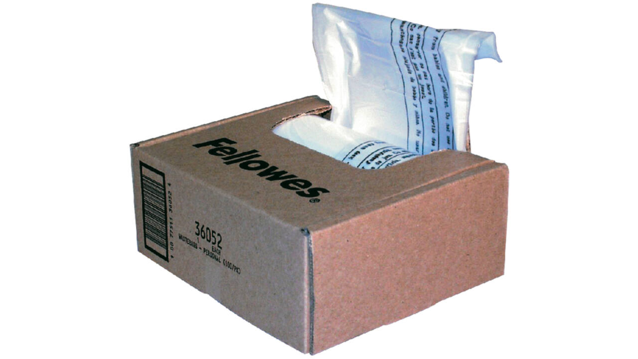 Papiervernietigerzak Fellowes 28liter 100stuks