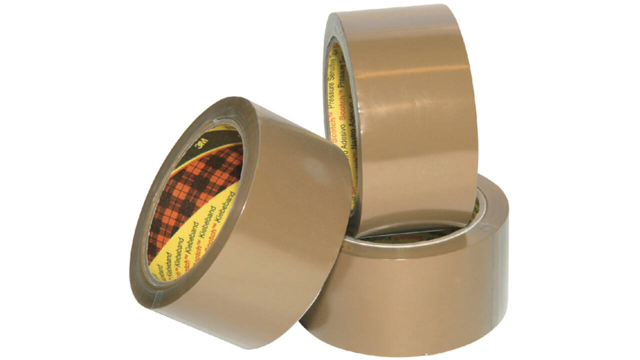 Verpakkingstape Scotch 3095 50mmx66m bruin