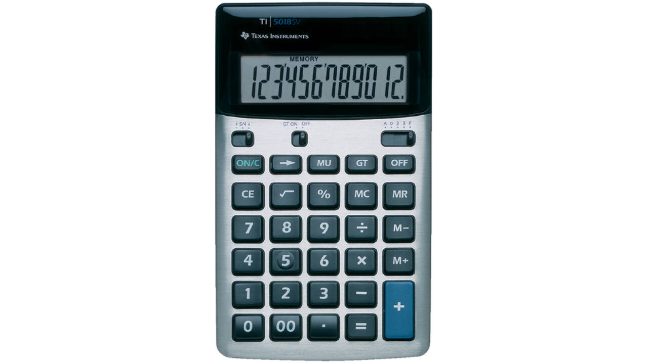 Rekenmachine TI-5018SV