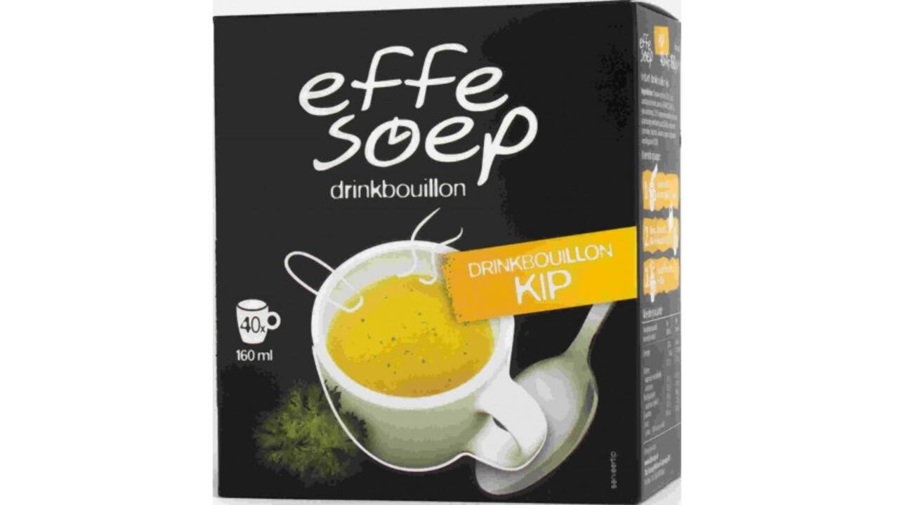 Effe Soep Drinkbouillon Kip – 3 dozen × 40 sticks