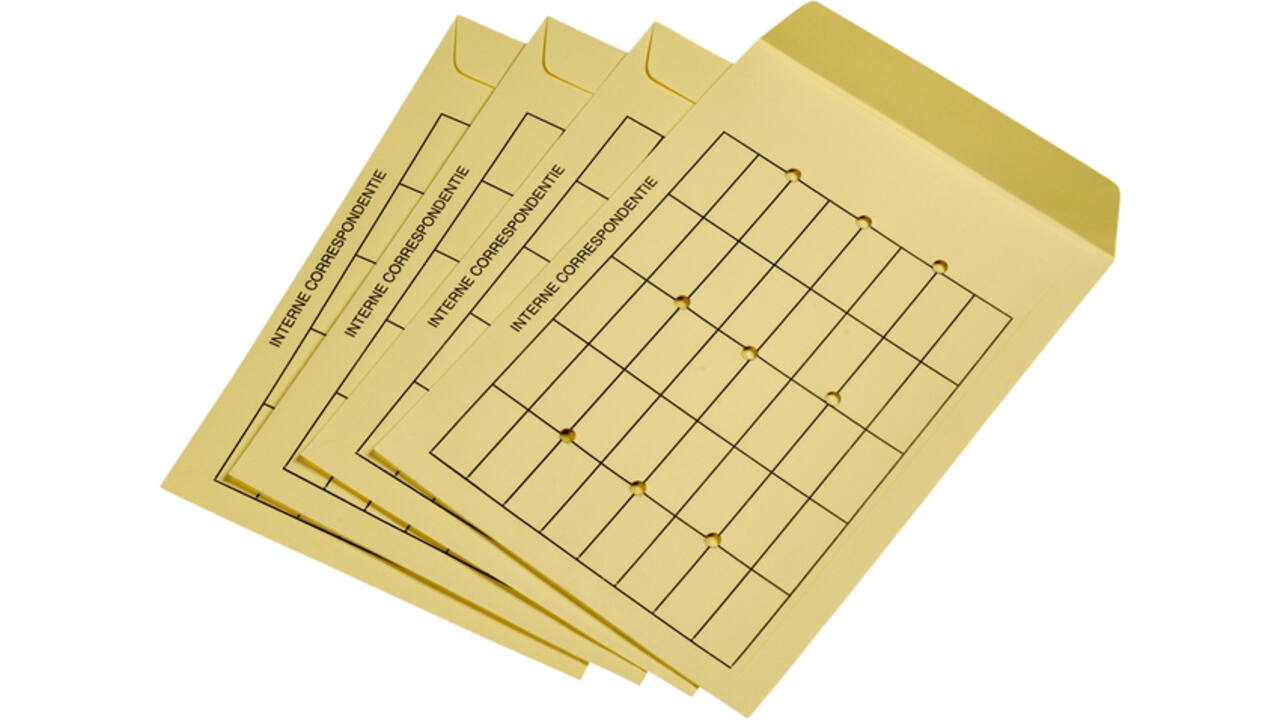 Envelop Quantore huispost EB4 262x371mm met opdruk 25st.