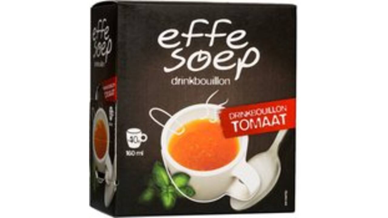 Effe Soep Drinkbouillon Tomaat – 3 dozen × 40 sticks – 120 porties – Snel & Makkelijk Klaar