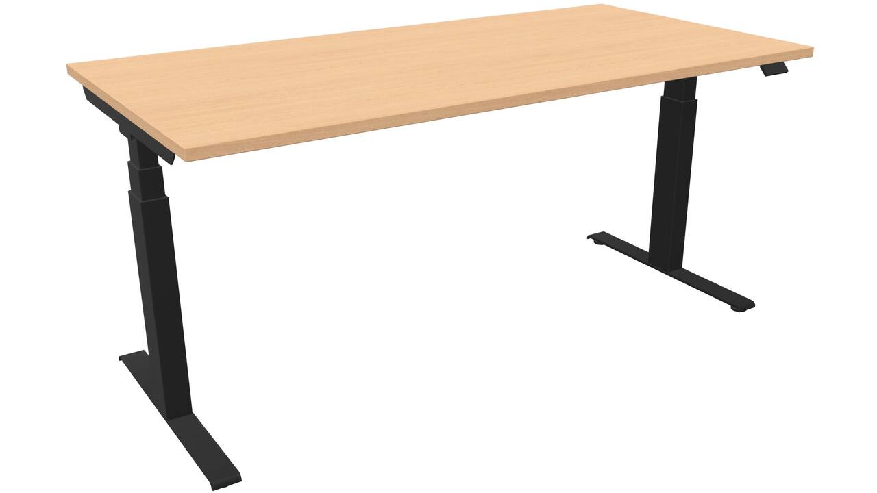 S-Line 160x80cm - Zwart / Lindberg Eiken