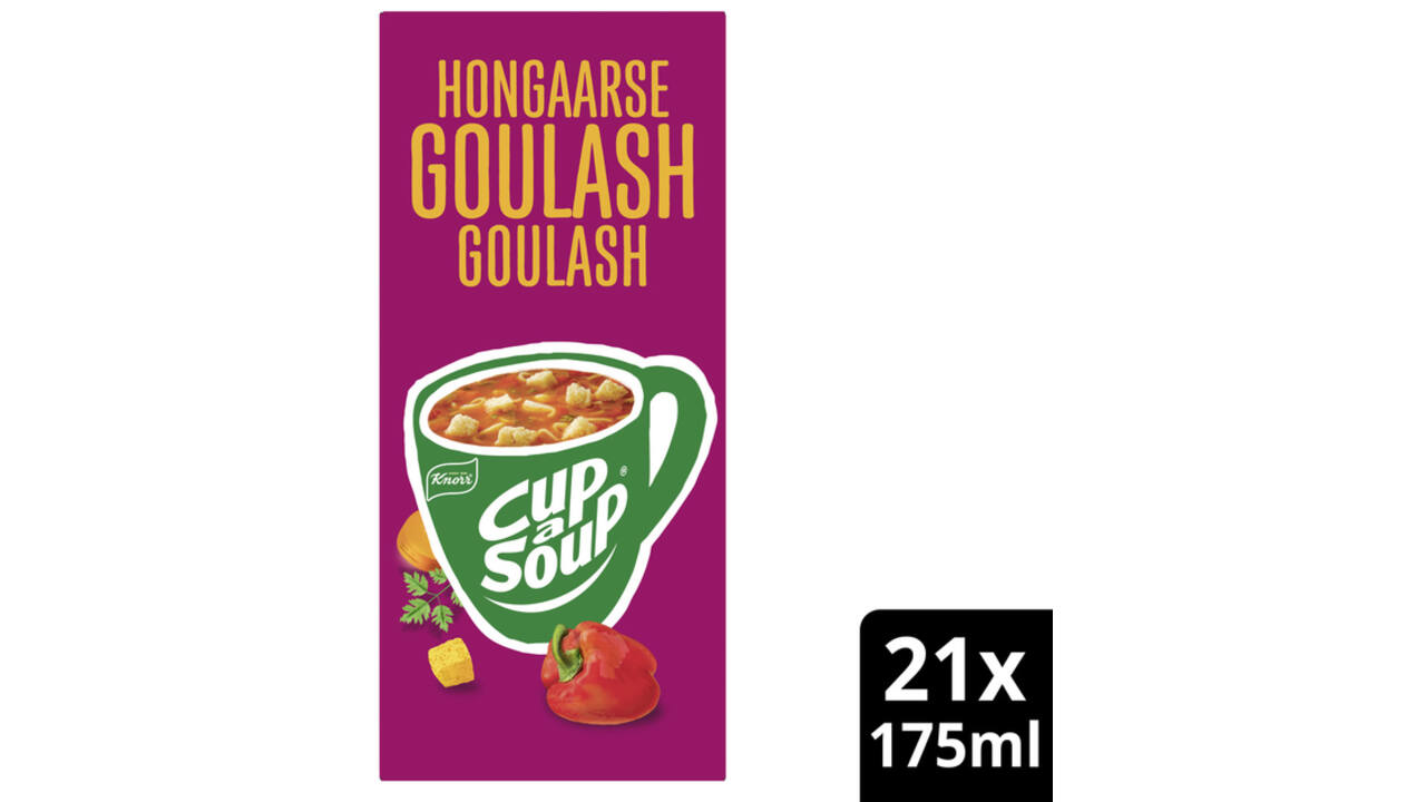 Cup-a-Soup Knorr Hongaarse goulash 21x175ml