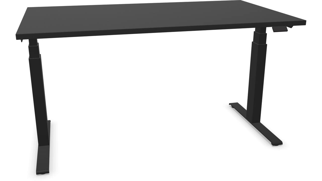 S-Line 140x80cm - Zwart / Schaduw Zwart