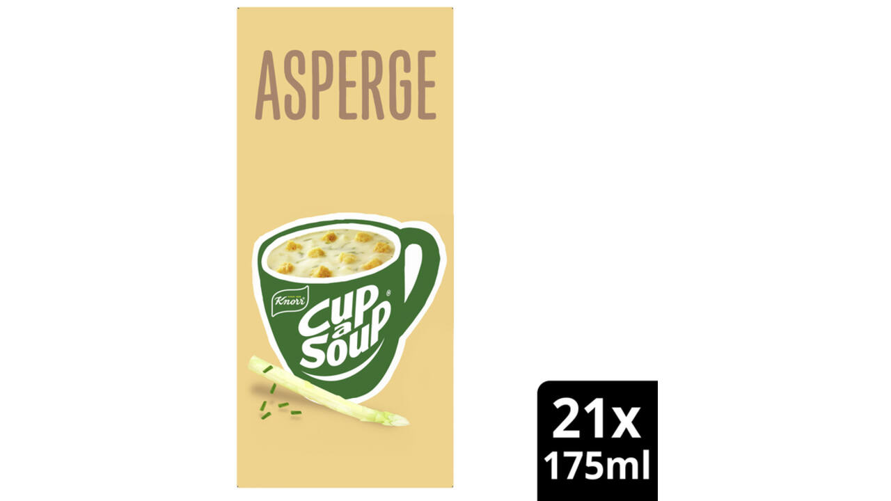 Cup-a-Soup Knorr asperge 21x175ml