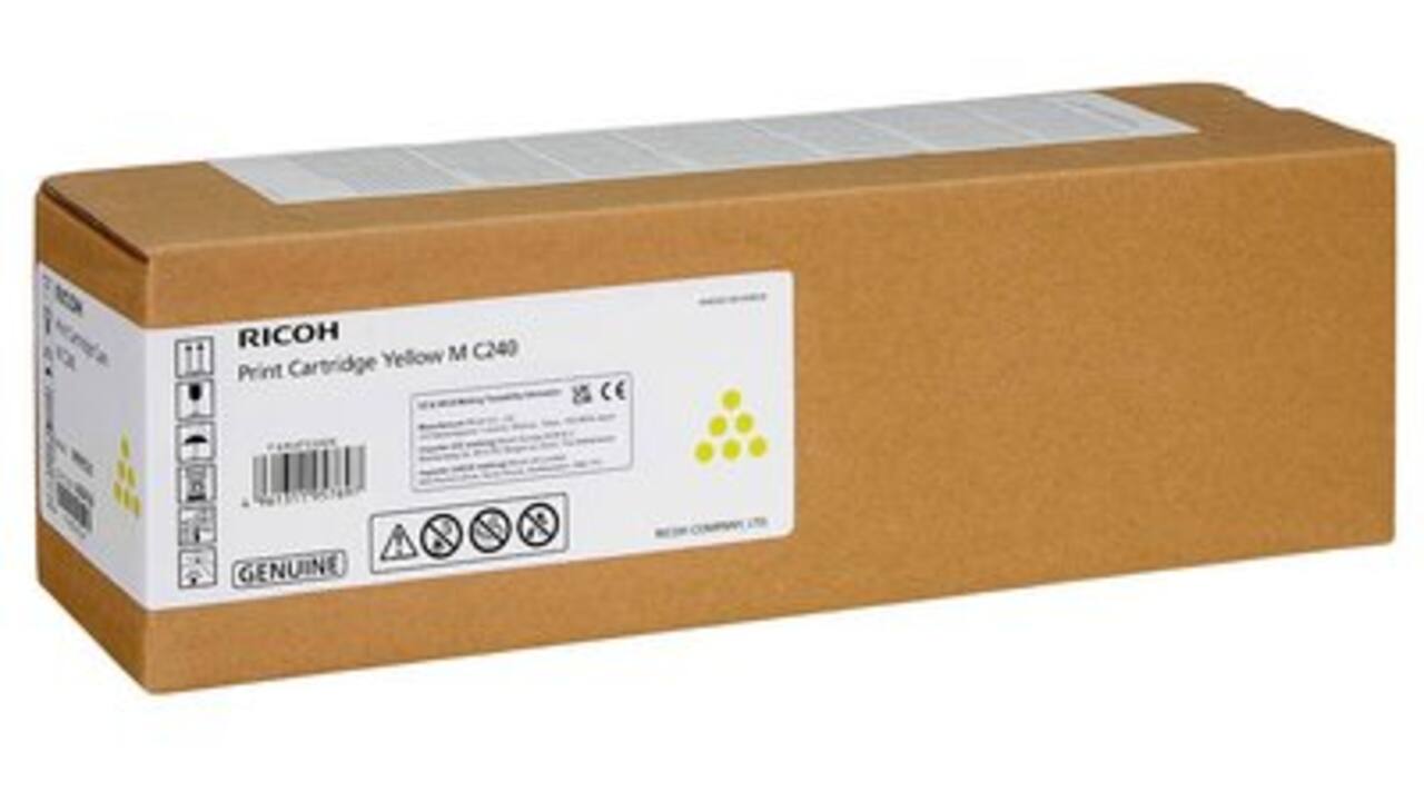 Ricoh M C240 toner geel (capaciteit 4.500 afdrukken)