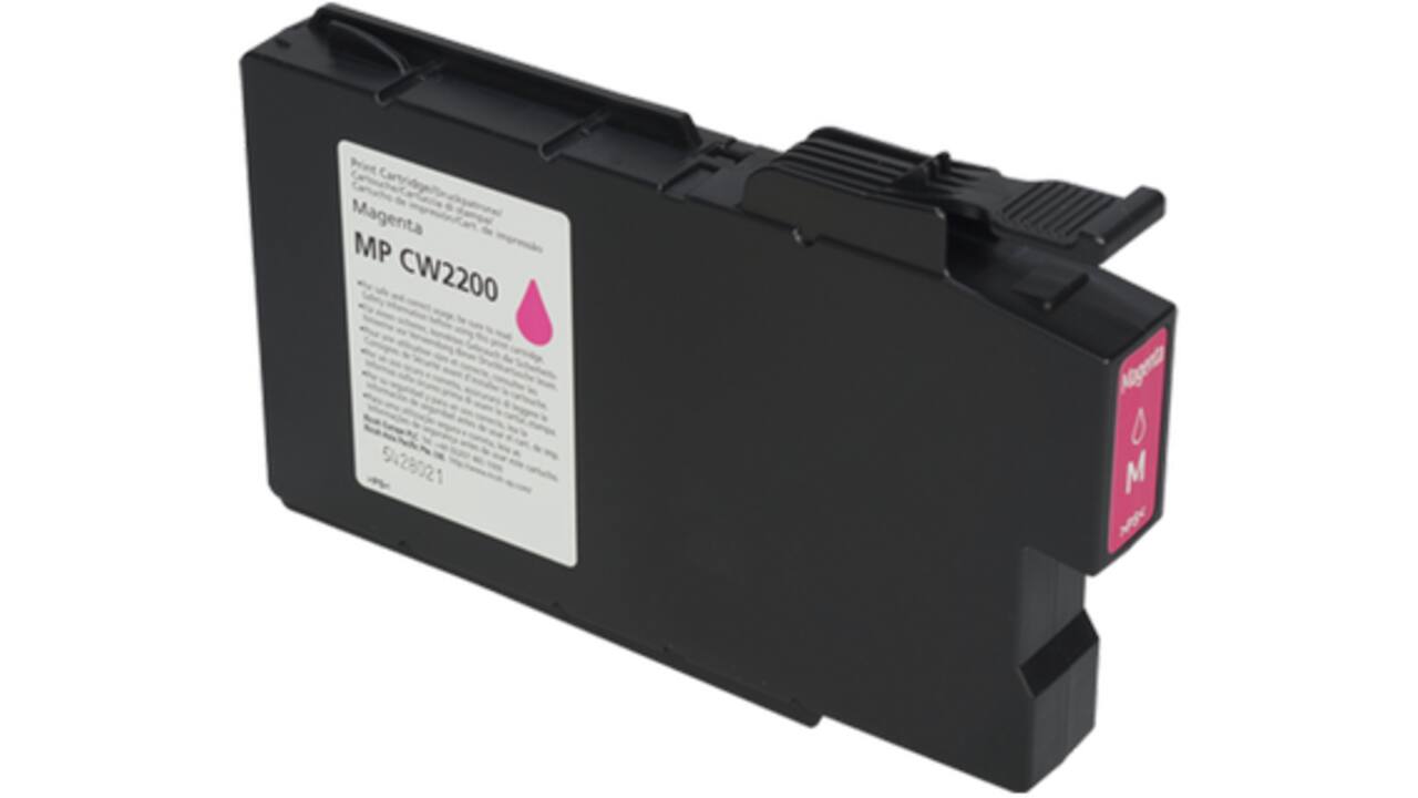Ricoh MP CW2200 gelcartridge magenta 100ml (460 afdrukken)