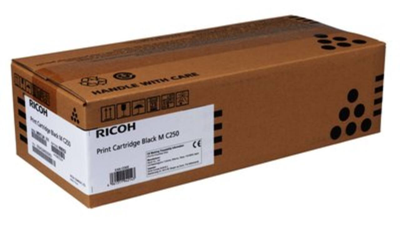 Ricoh M C250RY toner zwart (capaciteit 2.300 afdrukken)